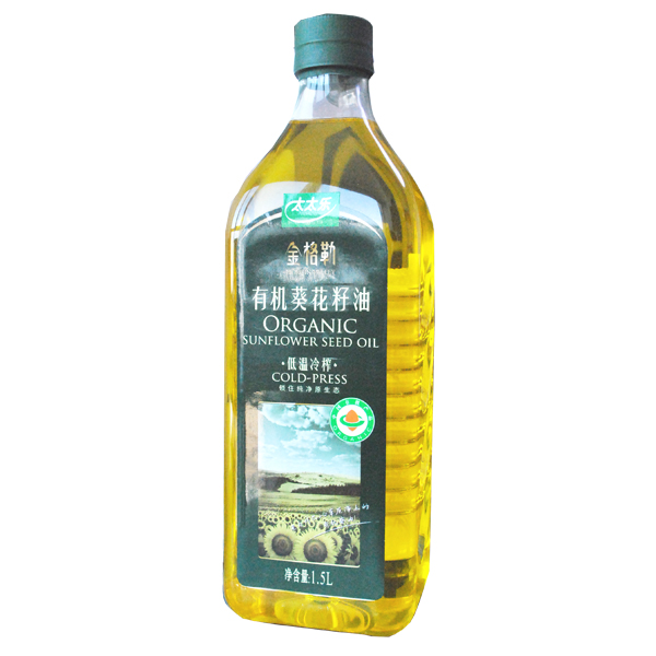 太太乐金格勒有机冷榨葵花籽油852组合